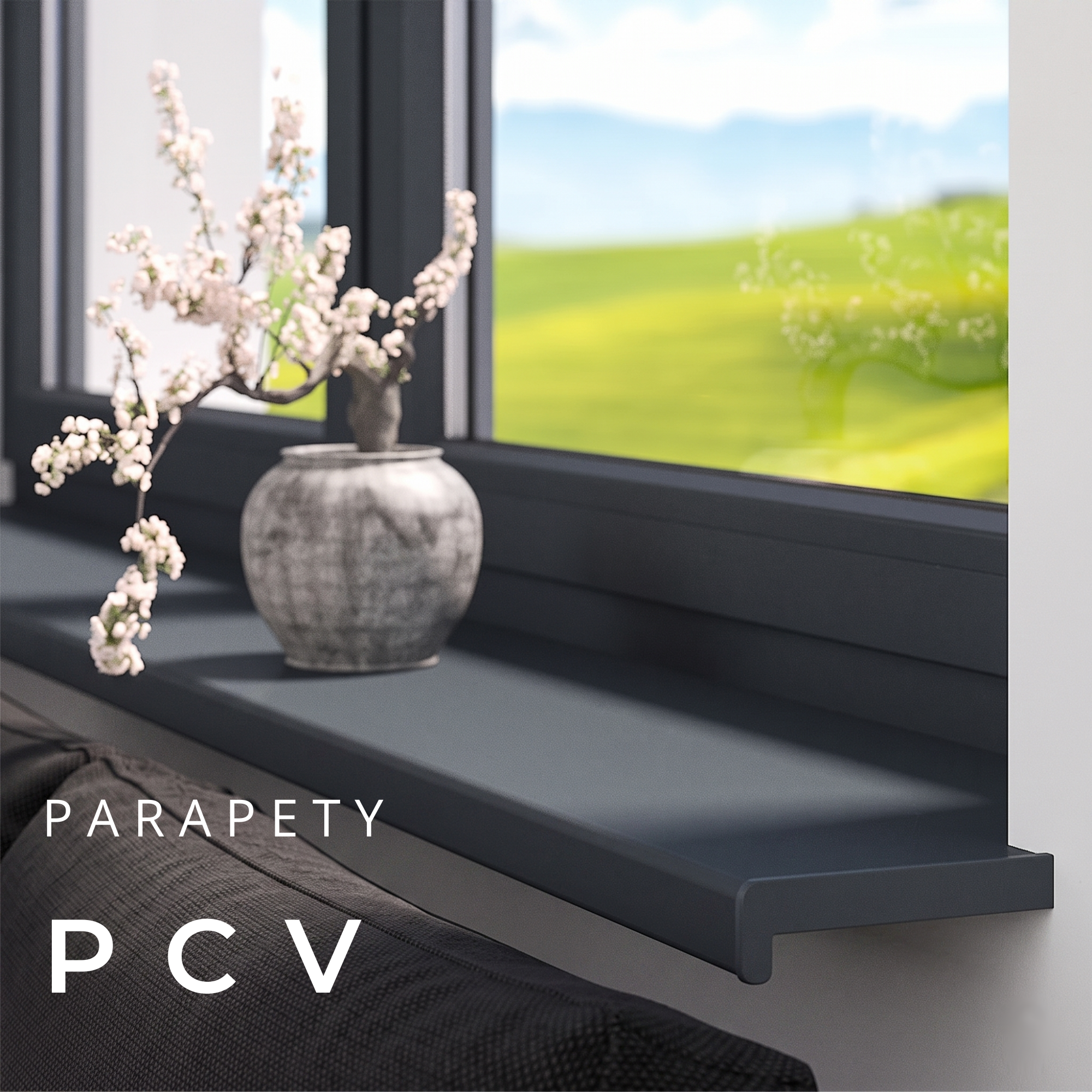 Parapety wewnętrzne komorowe PCV
